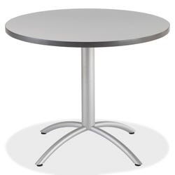 Image for Iceberg CafeWorks 36 Inch Round Cafe Tables, 36 x 30 Inches, Gray from School Specialty
