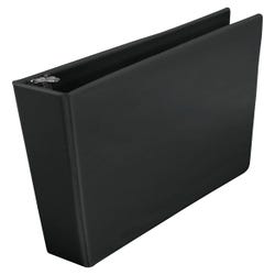 Image for School Smart D Ring View Binder, Polypropylene , 1-1/2 Inches, Black from School Specialty