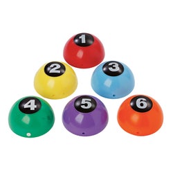 Image for FlagHouse Inflatable Numbered Domes Set, Set of 6 from School Specialty