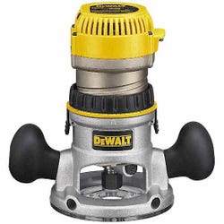 Image for Woodworker's Dewalt DW618D Electronic Variable Speed D-Base Router, 2-1/4 HP, Aluminum from School Specialty