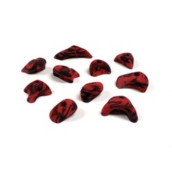 Image for Everlast Groperz Advanced Hand Holds, Set of 10, Red/Black from School Specialty