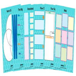 Image for Achieve It! ELA Graphic Organizer Set from School Specialty