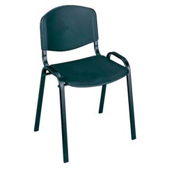 Image for Safco Contour Stack Chairs, 21-1/4 x 17-3/4 x 30-1/2 Inches, Set of 4, Black from School Specialty