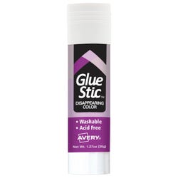 Image for Avery Permanent Glue Stic, 1.27 Ounces, Disappearing Purple from School Specialty