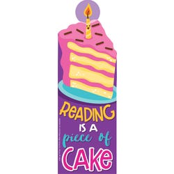Image for Eureka Bookmarks, Cake Scented, 2 x 6 Inches, Pack of 24 from School Specialty