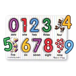 Image for Melissa & Doug See-Inside Numbers Puzzle from School Specialty
