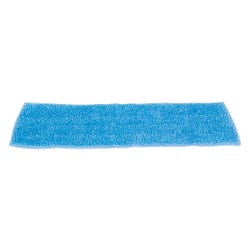 Image for Rubbermaid Commercial Economy Microfiber Damp Mop Refill, 18 Inches, Blue from School Specialty