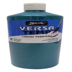 Image for Sax Versatemp Heavy-Bodied Tempera Paint, 1 Quart, Turquoise from School Specialty