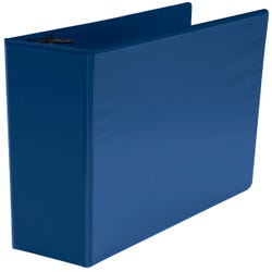 Image for School Smart D Ring View Binder, Polypropylene, 3 Inches, Blue from School Specialty