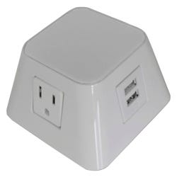 Image for Safco Tabletop Data/Power Module, USB, AC Power from School Specialty