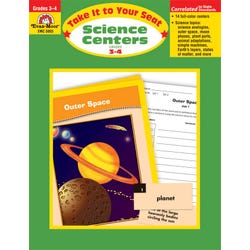 Image for Evan-Moor Take It to Your Seat Science Centers, Grades 3 to 4 from School Specialty