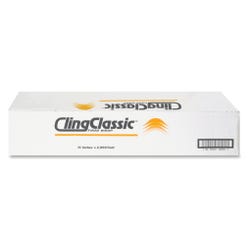Webster Cling Classic Food Wrap, 24 In x 2000 Ft, Clear, Item Number 1573227