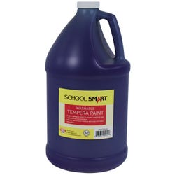 School Smart Washable Tempera Paint, Purple, 1 Gallon Bottle Item Number 2002773