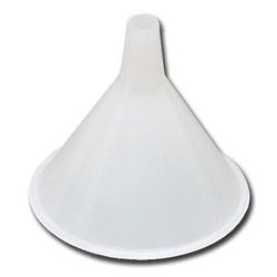Image for Azlon Plastic Utility Funnel, High-Density Polyethylene, 16 Ounces from School Specialty