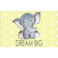 Image for Childcraft Nursery Elephant Carpet, 5 x 8 Feet, Rectangle from School Specialty