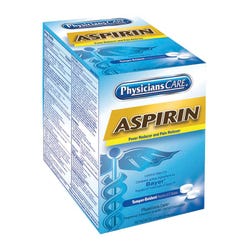 Image for Acme PhysicansCare Aspirin, Pack of 2, 50 Pack/Box from School Specialty