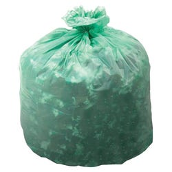 Image for Stout Ecosafe-6400 Biodegradable Compostable Trash Bags, 13 Gallon, Plastic, Green, Pack of 45 from School Specialty