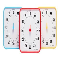 Image for Time Timer Learning Center Classroom Set, Primary Color, 8 Inch, Set of 3 from School Specialty