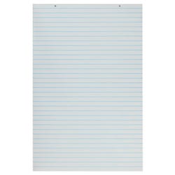 Image for School Smart Primary Chart Paper, 1 Inch Ruled, 24 x 32 Inches, White, 70 Sheets from School Specialty