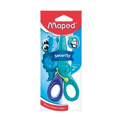 Maped Kidicut Spring-Assisted Plastic Safety Scissors, 4-3/4 Inches, Item Number 2023191