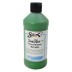 Image for Sax True Flow Heavy Body Acrylic Paint, Emerald Green, Pint from School Specialty