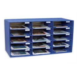 Image for Classroom Keepers 15-Slot Mailbox, 16-3/8 x 31-1/2 x 12-7/8 Inches from School Specialty
