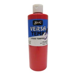 Image for Sax Versatemp Heavy-Bodied Tempera Paint, 1 Pint, Primary Red from School Specialty