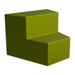 Image for Classroom Select Soft Seating Neofuse 2-Tier Inside Facing Wedge, 47-1/2 x 40-1/4 x 35 Inches from School Specialty