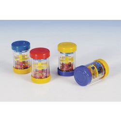 Image for Edushape Mini Rainbow Bead Shaker Set, 4 Pieces from School Specialty