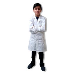 Image for DR Uniforms Kids Lab Coat, Size 7 from School Specialty
