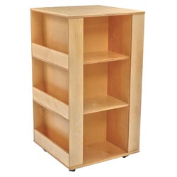 Image for Childcraft Mobile Library Stand, 23-1/2 x 23-1/2 x 43-1/4 Inches from School Specialty