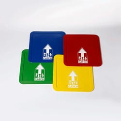 Image for CATCH Bases, Assorted Colors, Set Of 4 from School Specialty