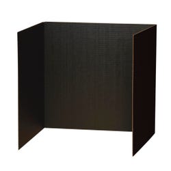 Image for Pacon Recycled Privacy Board, 48 x 16 Inches, Black, Pack of 4 from School Specialty