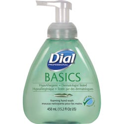 Dial Corp. Hypoallergenic Foaming Hand Soap, 15.2 oz, Green, Aloe Vera, Item Number 1446017