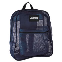 Image for Mesh Backpack, Navy from School Specialty