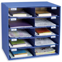 Image for Classroom Keepers 10-Slot Mailbox, 16-3/8 x 12-7/8 x 21 Inches from School Specialty