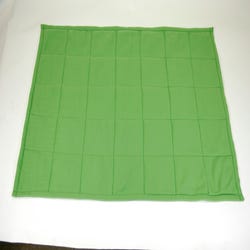 Image for Abilitations Fleece Weighted Blanket, Large, 11 Pounds, Green from School Specialty