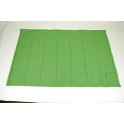 Image for Abilitations Fleece Weighted Blanket, Medium, 8 Pounds, Green from School Specialty