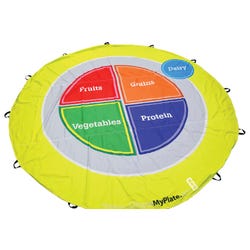 Image for MyPlate Parachute, 12 Foot Diameter, Each from School Specialty