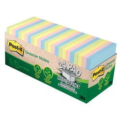 Image for Post-it Recycled Notes, 3 x 3 Inches, Sweet Sprinkles, Pad of 75 Sheets, Pack of 24 from School Specialty