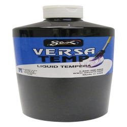 Image for Sax Versatemp Heavy-Bodied Tempera Paint, 1 Quart, Black from School Specialty