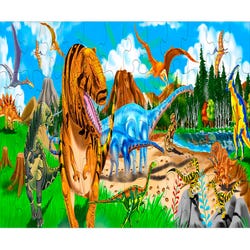 Image for Melissa & Doug Land of Dinosaurs Floor Puzzle, 48 Pieces from School Specialty