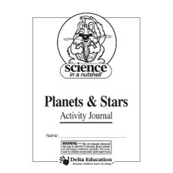 Image for Delta Education Science In A Nutshell Planets and Stars Student Journals, Pack of 5 from School Specialty