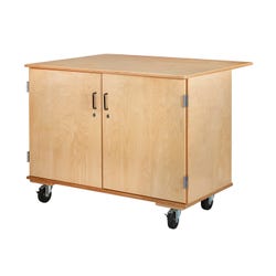 Image for Classroom Select Robotics Storage Workbench, 48 x 24 x 36 Inches, Natural from School Specialty