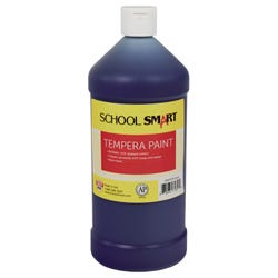 School Smart Tempera Paint, Purple, 1 Quart Bottle Item Number 2002709