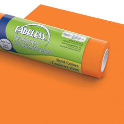 Image for Fadeless Paper Roll, Orange, 48 Inches x 50 Feet from School Specialty