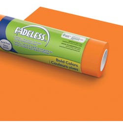 Image for Fadeless Paper Roll, Orange, 48 Inches x 200 Feet from School Specialty