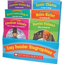 Image for Scholastic Easy Reader Biographies from School Specialty
