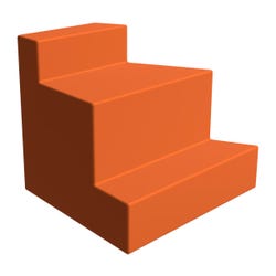 Image for Classroom Select Soft Seating Neofuse 3-Tier Outside Facing Wedge, 47-1/2 x 40-1/4 x 35 Inches from School Specialty