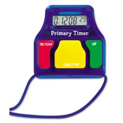 Image for Learning Resources Primary Timers, Set of 6 from School Specialty